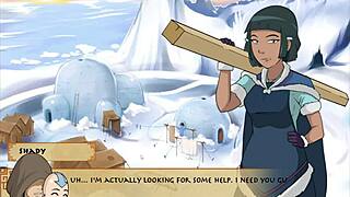 In four elements trainer book one part three, characters embark on parody adventures