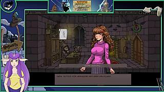 in witch trainer silver part 20, the sexy teacher seduces her college student.