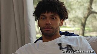 Black Hunk Anal Fucks White Roommate With Monster Cock