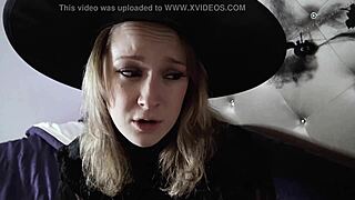 Step mom discovers step dad's gay secret on Halloween.