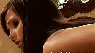 hot petite brunette teen diana does anal masturbation solo with intense assfucking