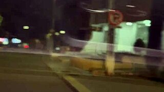 Young Colombian Babe Enjoys Public Car Encounter After Disco