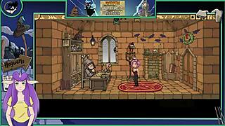 in witch trainer silver part 20, the sexy teacher seduces her college student.