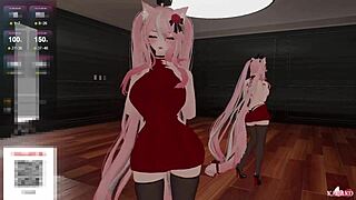 Catgirl Gets Vibed and Fucked Hard by Simps and Chatters