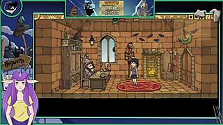 in witch trainer silver part 20, the sexy teacher seduces her college student.