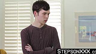 Stepsonxxx com - Joel Someone and Dakota Lovell in hardcore sex defense lesson