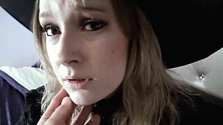 Step mom discovers step dad's gay secret on Halloween.