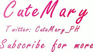 amateur teen girl in ripped pantyhose poses cutely.