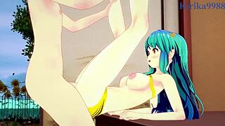Lum's Intense 3D Hentai Sex in Urusei Yatsura 2022