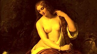 Vintage Erotic Art with Retro Cartoon Style