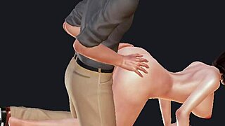 hey, wanna see me bang this big-boob hentai 3d chick hard?
