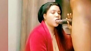 Step mom and step son go hard in sexy homemade trio