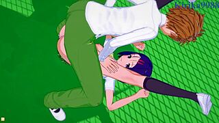 Intense sex with Lala Satalin Deviluke, Haruna Sairenji, and Rito Yuki! Wild hentai!