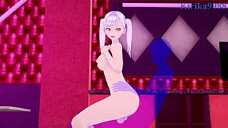 noelle and mimosa intense hentai sex