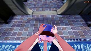 Watch Sakura Get POV Fucked Doggystyle Against Wall After Swallowing Cum! Naruto Hentai