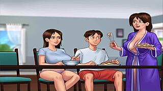 Summer Time Saga Uncensored Part 24 with Wild Anime Action