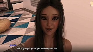 What if brunette milf catches them?