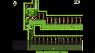 wow, yuka in hentai game ep 23 threesome with wild hotspring goblins