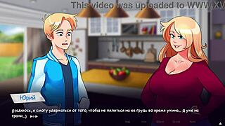 Raw Complete Gameplay - Life in Woodchester Part 3 with Blonde Mommy Masturbation