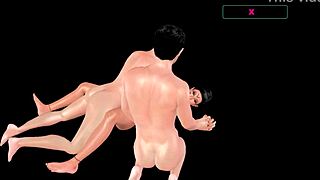 Animated 3D Threesome Porn Delivers Raw Pleasure