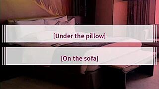 Waking up next to my yandere neighbor in episode 1.