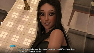 What if brunette milf catches them?