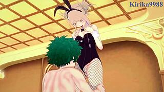 Himiko Toga and Izuku Midoriya in Intense Creampie Sex Scene
