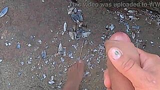 Stunning Brazilian Teen Watched Having Public Sex on Beach Rocks