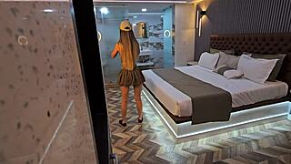 Caught My Best Friend Doing Squats Then We Fucked for My Erection