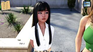 Hey, wanna play Sunshine Love 130 and see these big tits in 3D anime action?