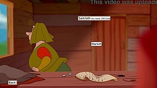 I’m so into this curvy 3D anime babe’s huge cumshot outfit