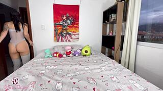 Novinha neighbor LOVES my THICK COCK in her tight pussy!