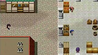 Harem game damsel sucks cock