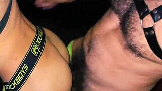 Wow, glory hole stud craves raw action!