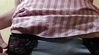 Beautiful Elza Kom Sniffs Panties In Intense Fetish