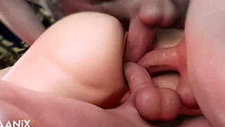 Scyllahmv's fattest cakes slammed hard in wild anime doggystyle