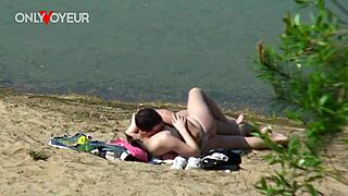 omg, saw this naughty teen pawg bangin her bf at beach