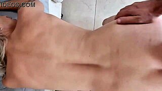 A Brazilian porn actress gets her ass fucked and then has a facial