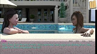 Wife and stepmother in homemade game 34