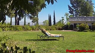 Damn, this busty skank fantasy gets rough fucked by maledom so hard! 😈