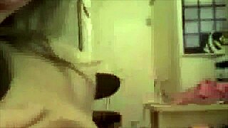 teen blonde performs homemade striptease on webcam, ripping clothes seductively