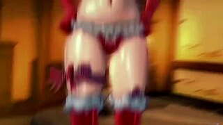 Genshin impact hentai adventure unfolds in anime style