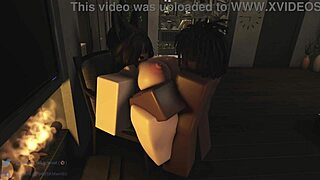 Taking full control over girl in bedroom for rough cartoon pounding