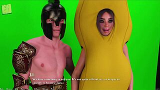 Being A DIK 226 Chick Route Explores Wild Hentai Game Scenes