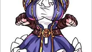 uh, me and caitlyn in hot lesbian anime action