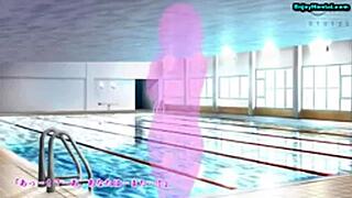 Swimming instructor worries about her breast