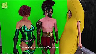Being A DIK 226 Chick Route Explores Wild Hentai Game Scenes