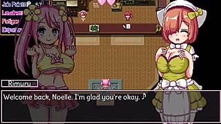 Noelle is killing it with that big ass in this hentai game! 🔥