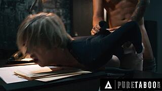 Pure Taboo submissives Vanessa Sky & Dee Williams get dominated. Total free use simulation!