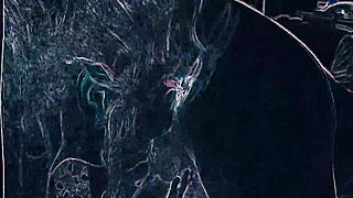 in the club, she dances and rims asshole before blowjob.